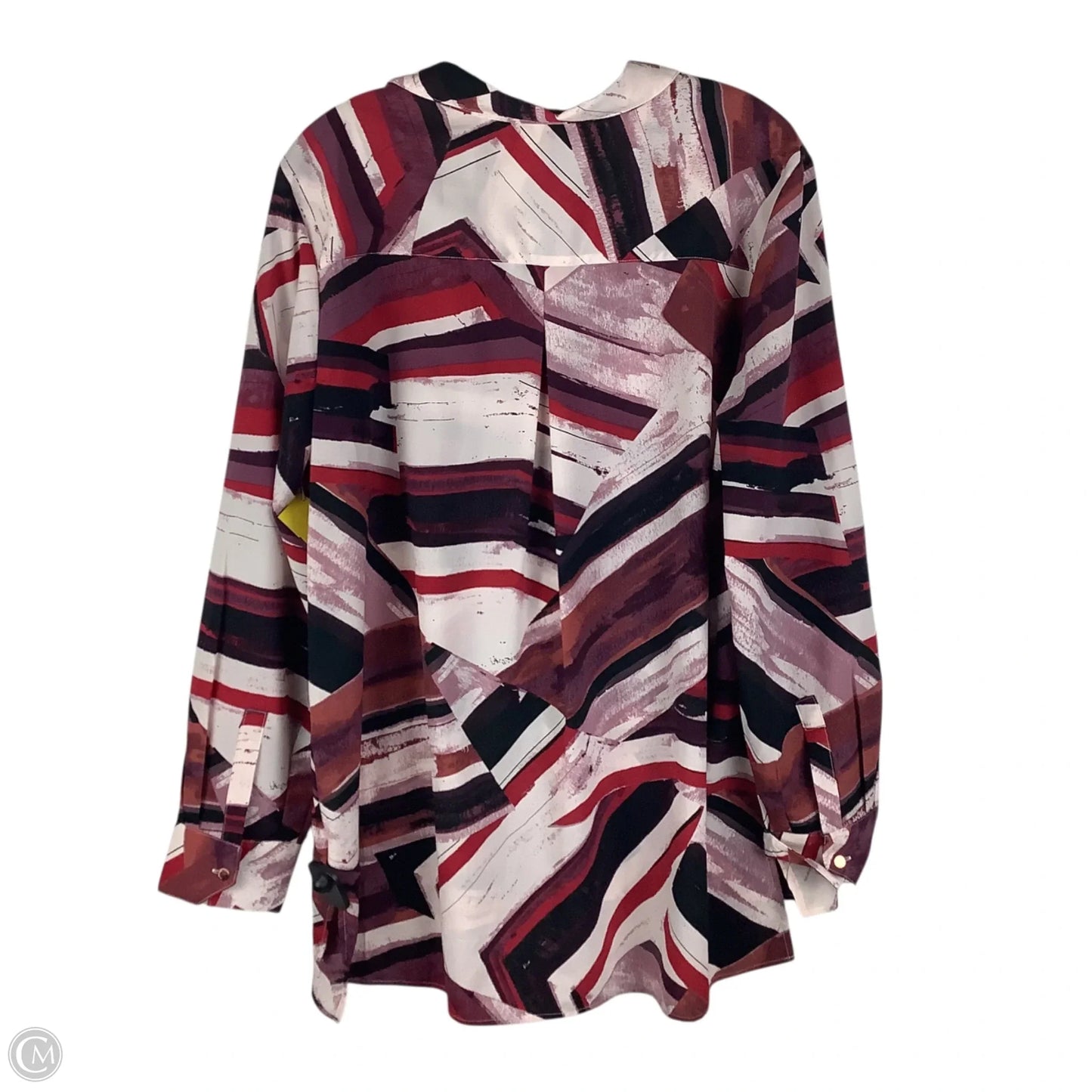 Top Long Sleeve By Ellen Tracy In Red, Size: Xl