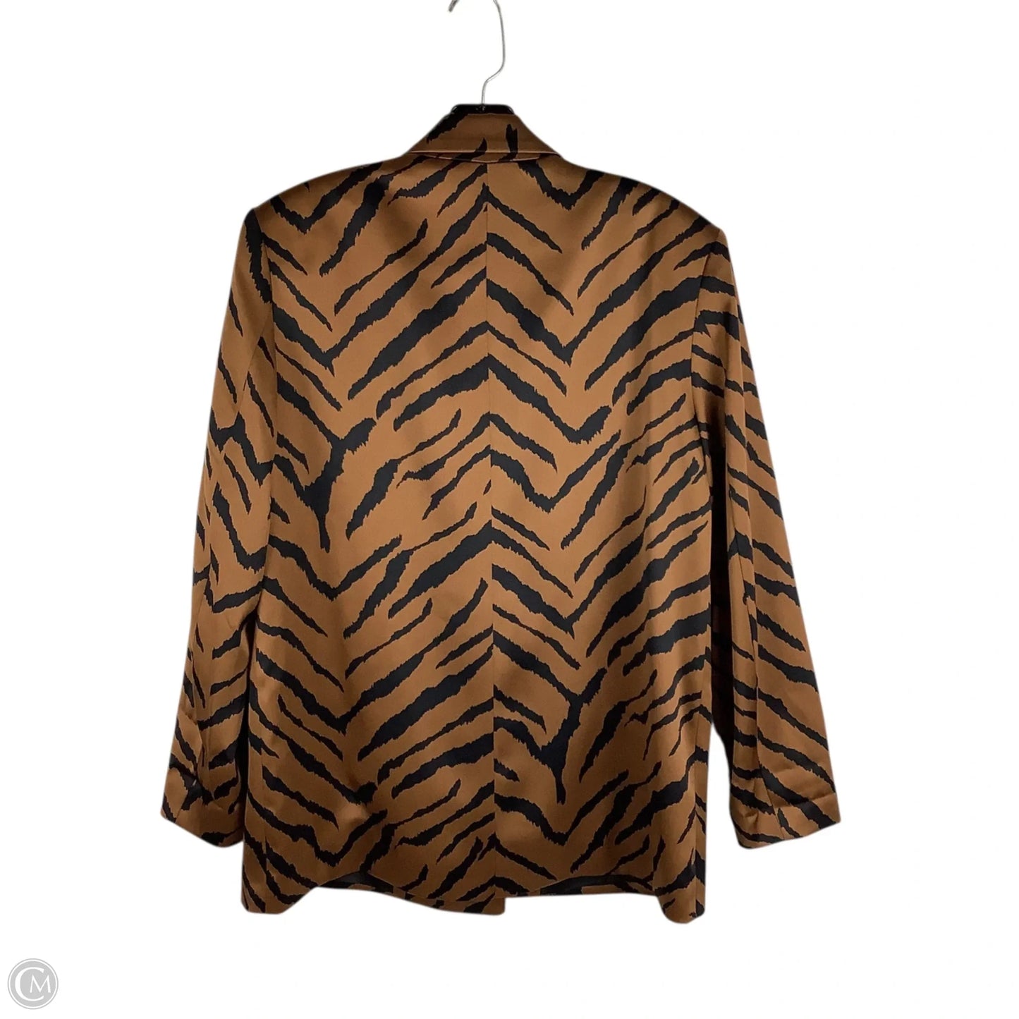 Blazer By Zara In Animal Print, Size: S