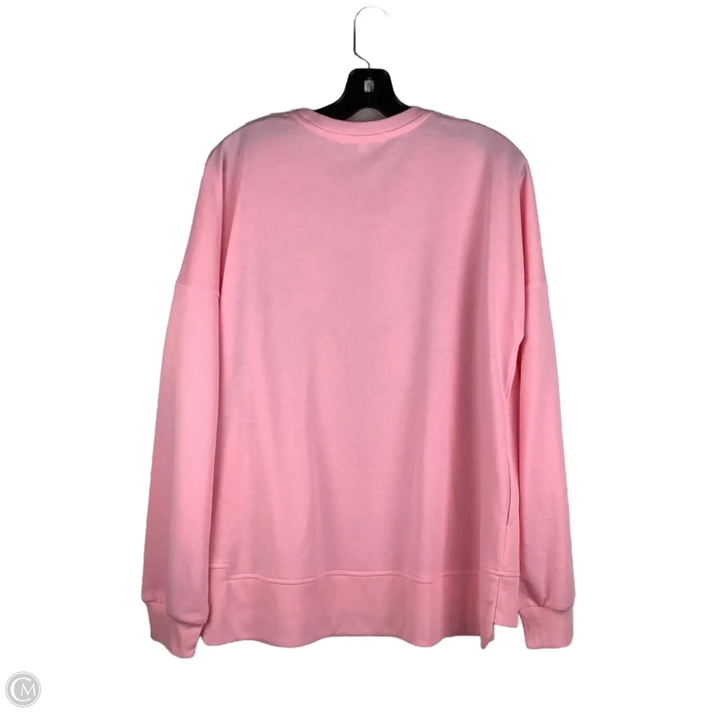 Top Long Sleeve By Simply Southern In Pink, Size: M