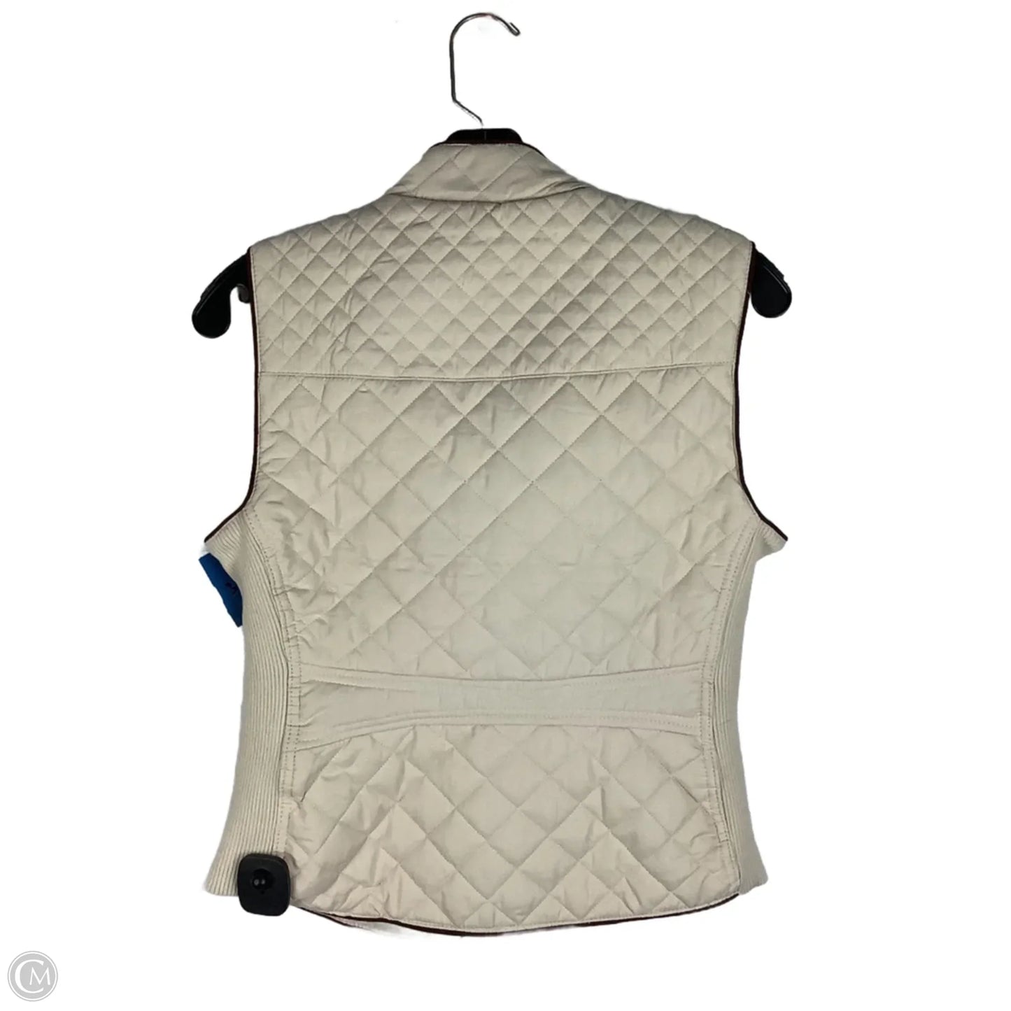 Vest Puffer & Quilted By Active Usa In Cream, Size: S