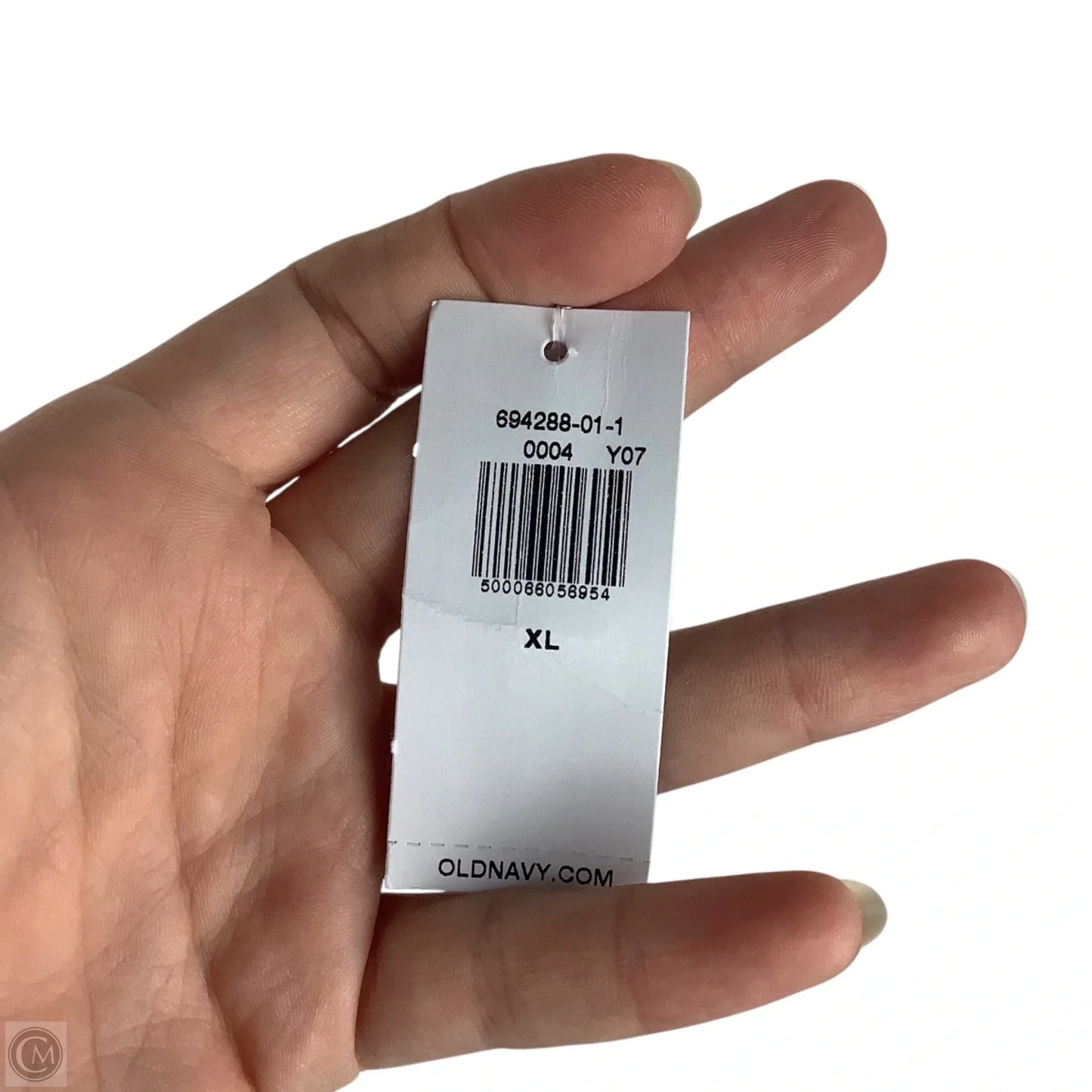 Top Long Sleeve By Old Navy In White, Size: Xl