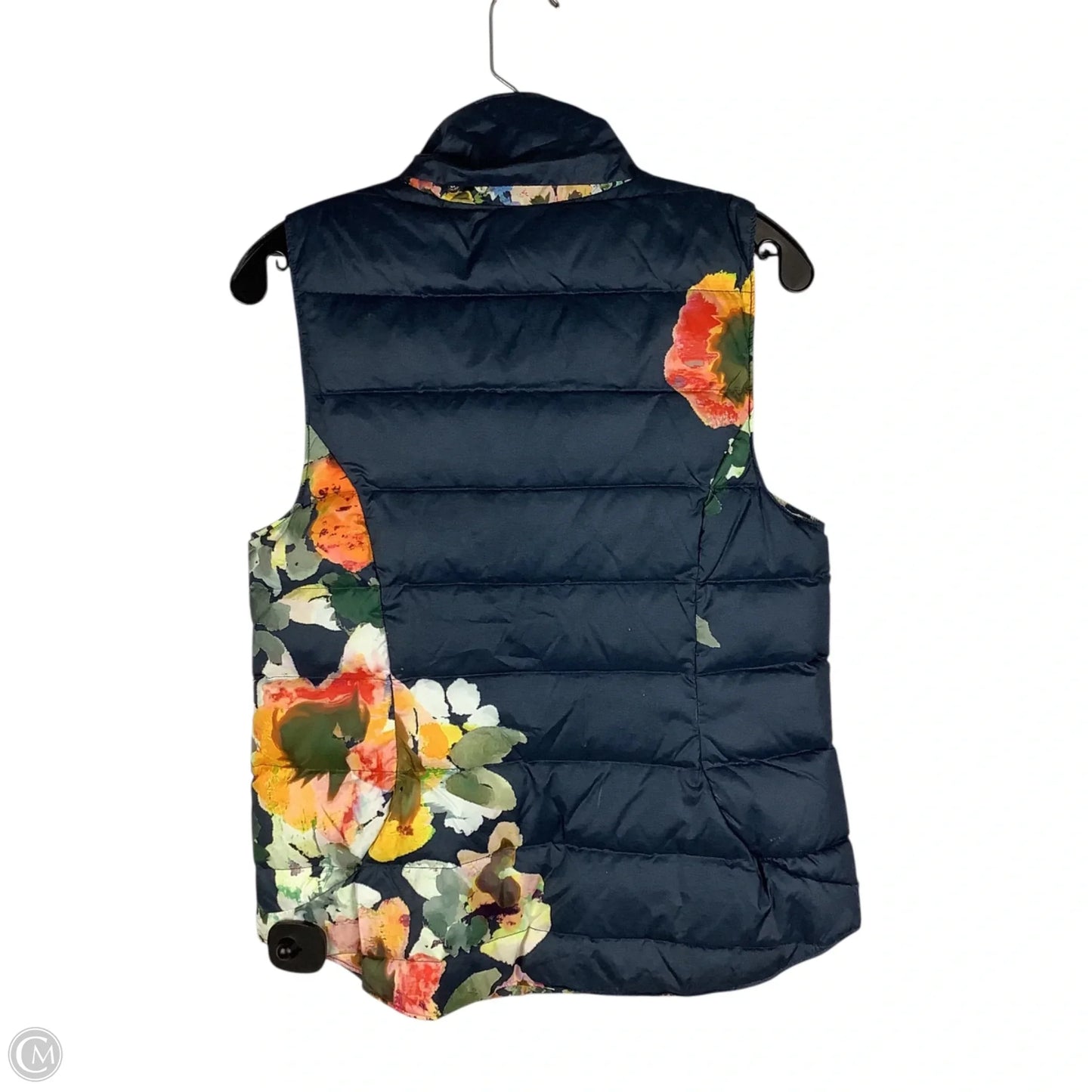 Vest Puffer & Quilted By Clothes Mentor In Floral Print, Size: S