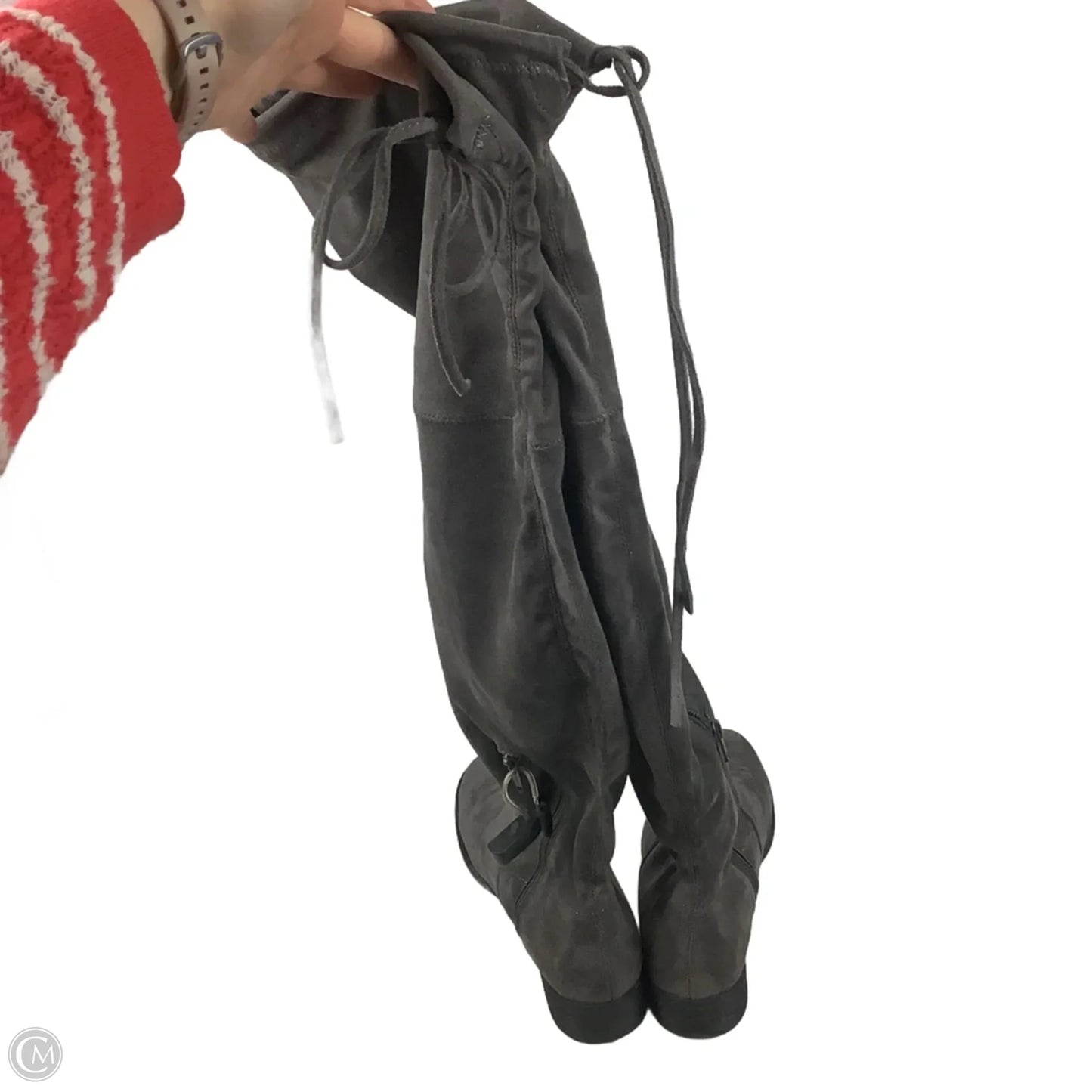 Boots Knee Flats By A New Day In Grey, Size: 8.5