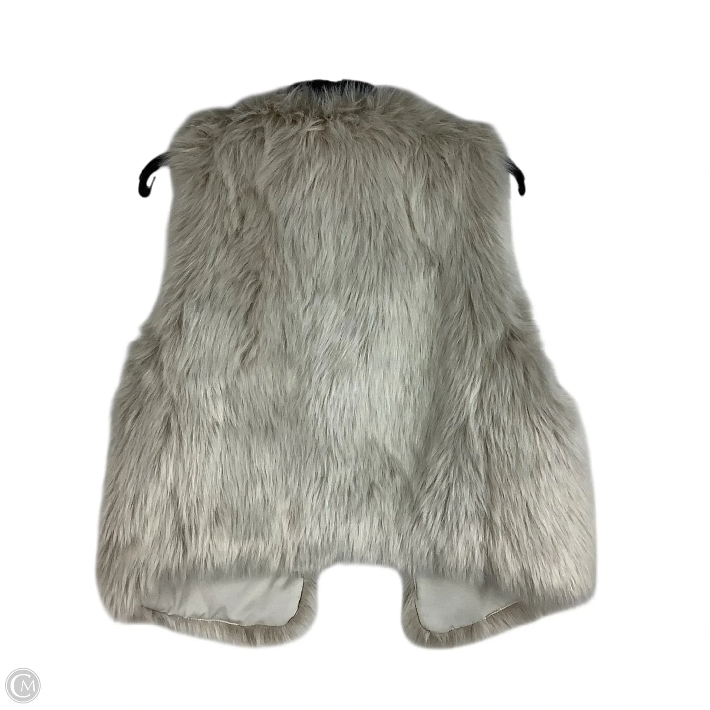 Vest Faux Fur & Sherpa By Gap In Tan, Size: S