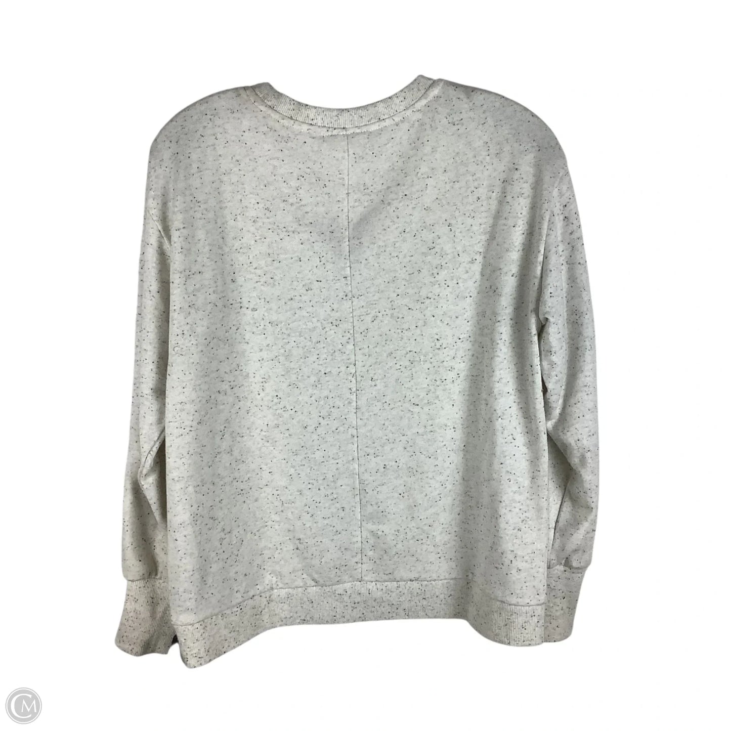Sweatshirt Crewneck By Ariat In Cream, Size: S