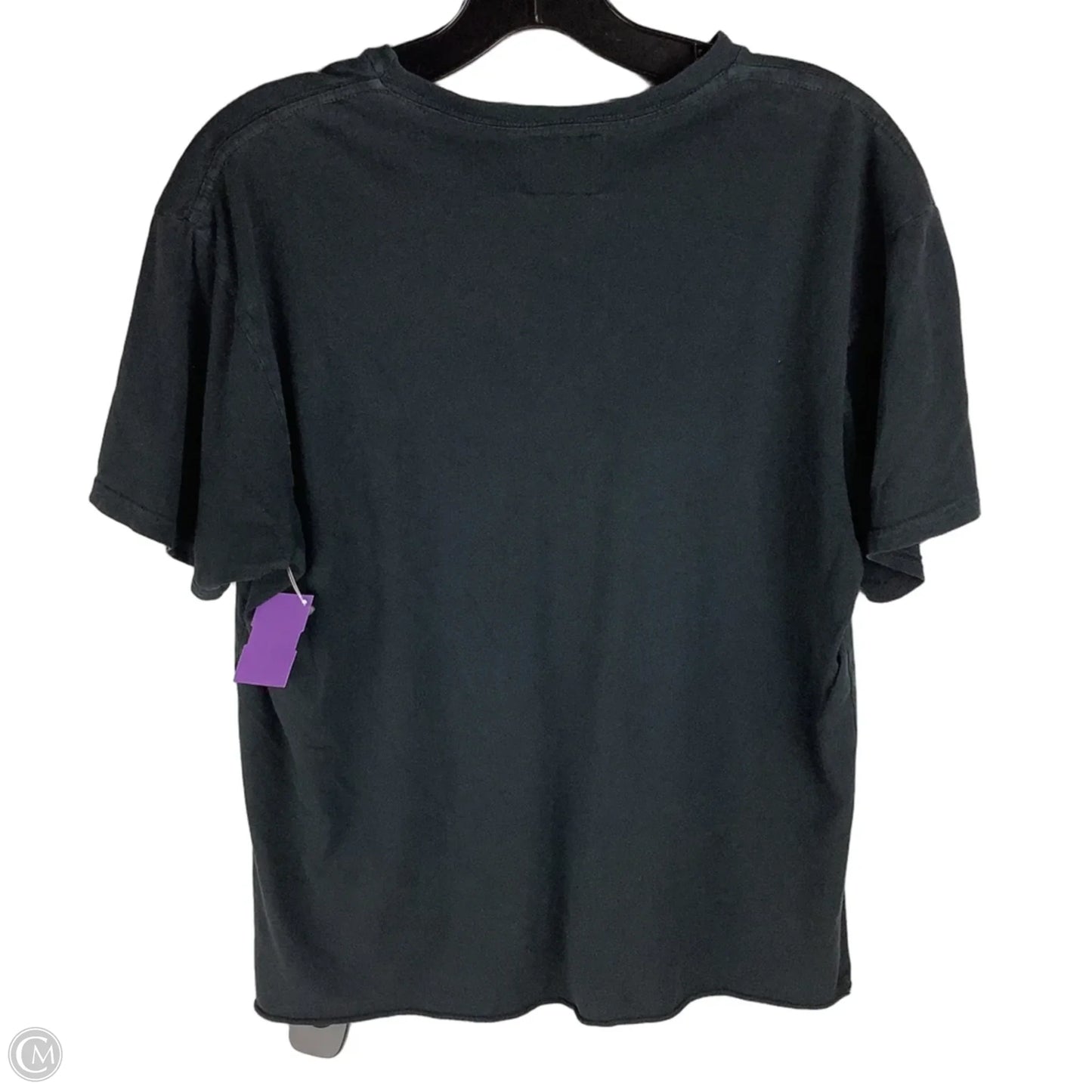 Top Short Sleeve By Cmc In Grey, Size: M