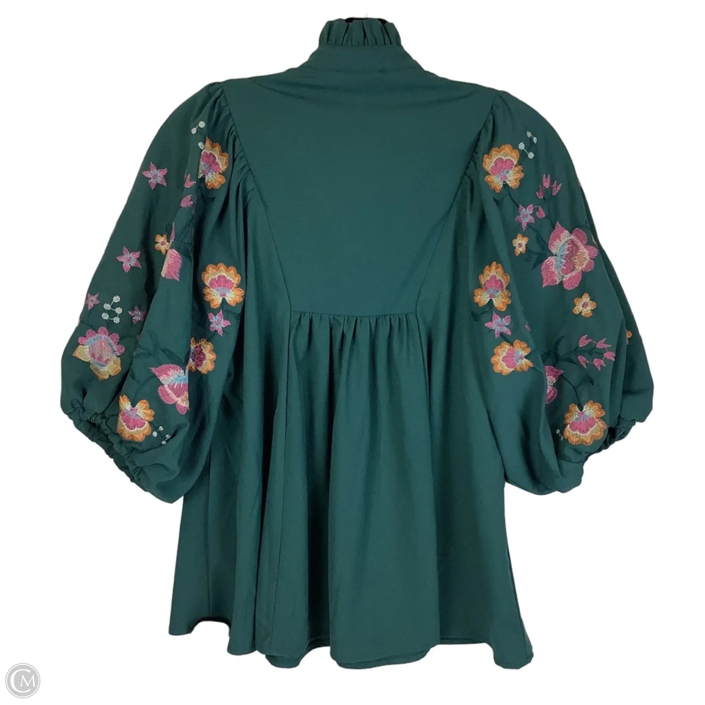 Top Short Sleeve By Umgee In Green, Size: S