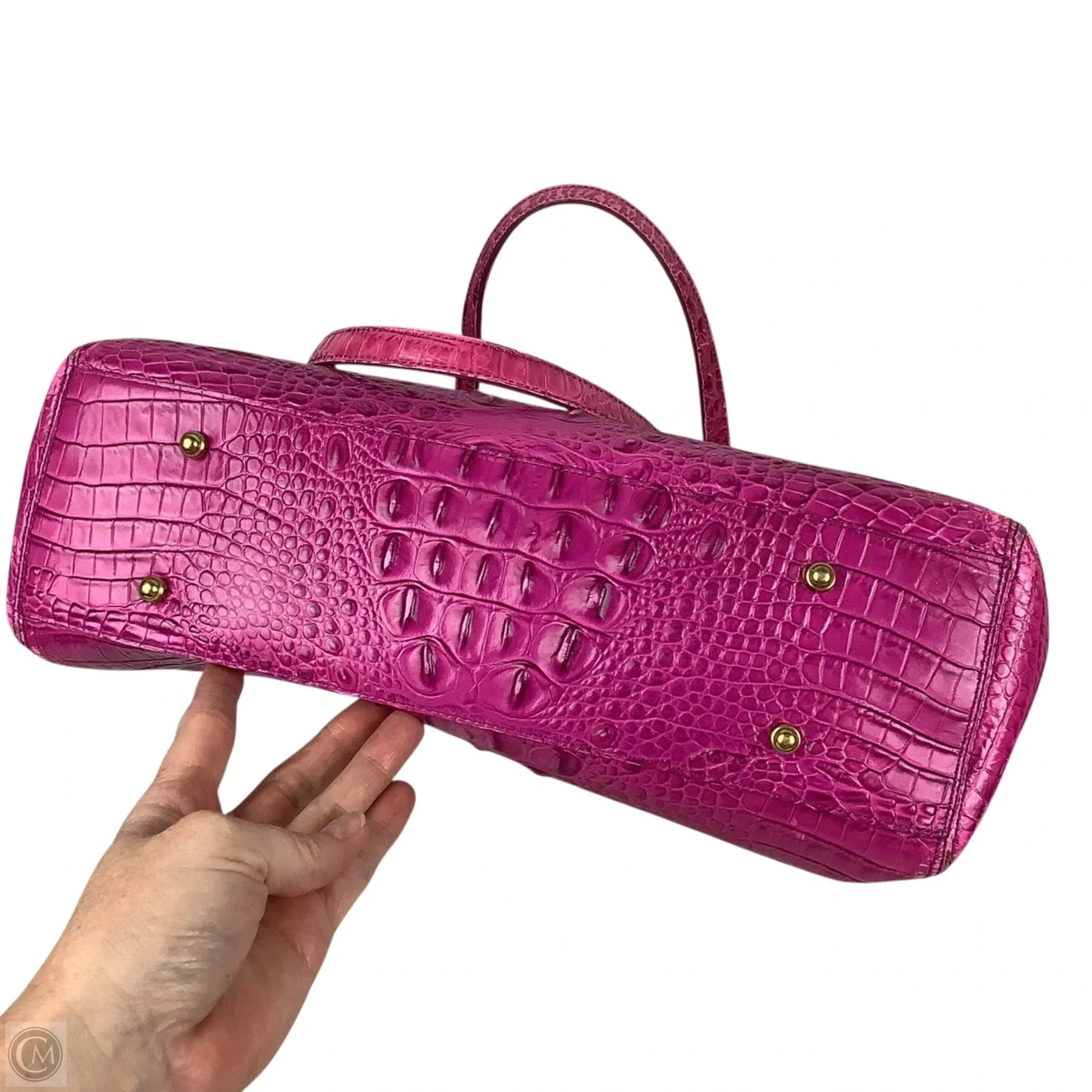 Handbag Designer By Brahmin, Size: Medium