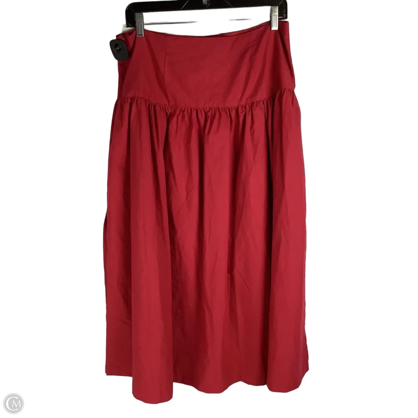 Skirt Maxi By Gap In Red, Size: Mp