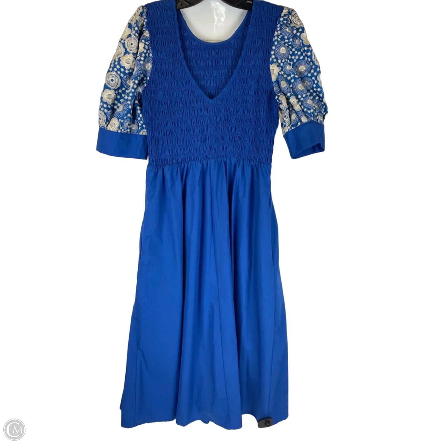 Dress Party Long By Cmc In Blue, Size: M