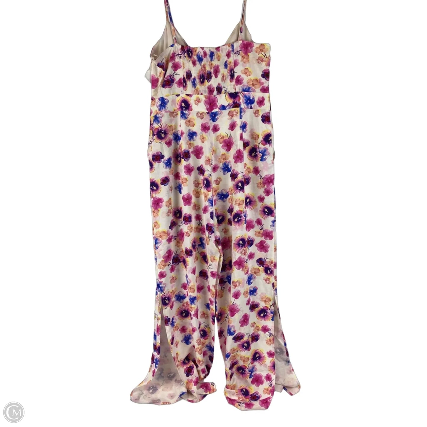 Jumpsuit By Bar Iii In Floral Print, Size: Xl