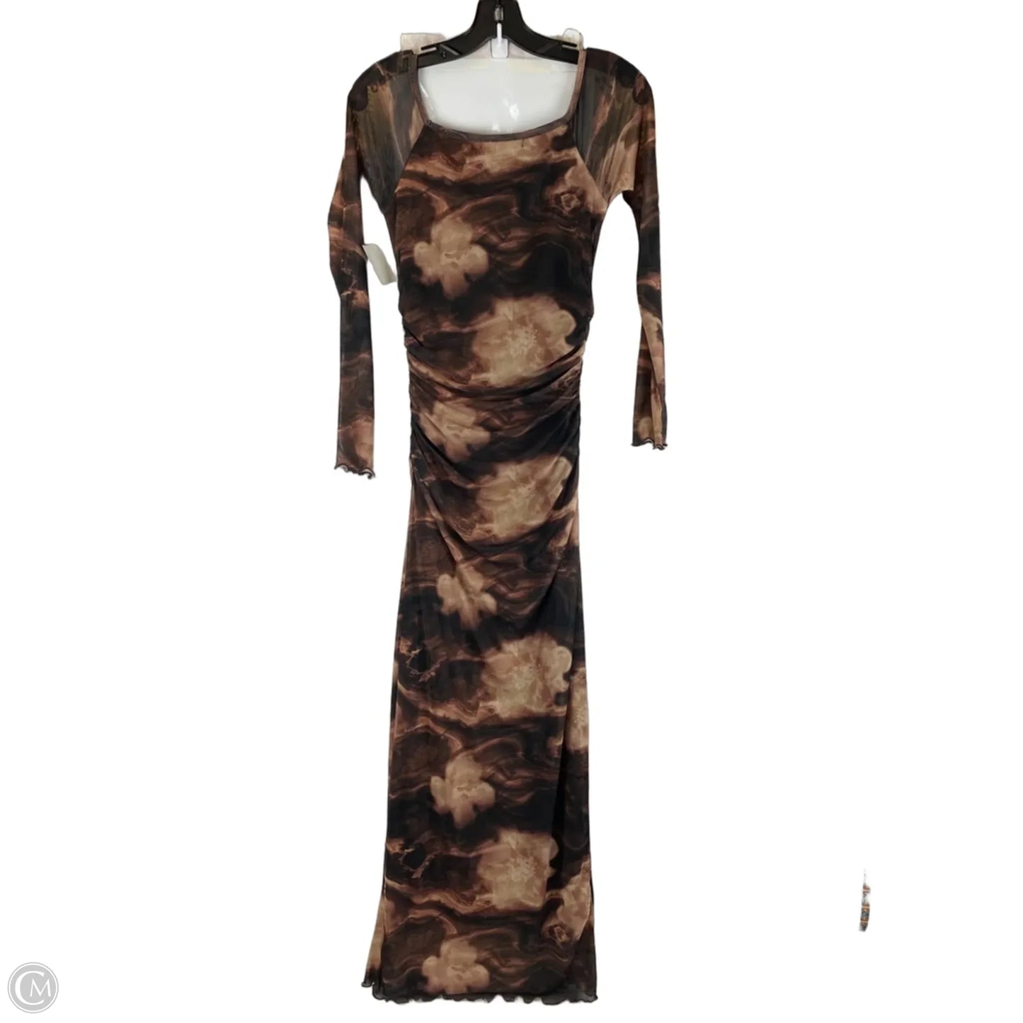 Dress Casual Maxi By Madden Girl In Black & Brown, Size: Xs