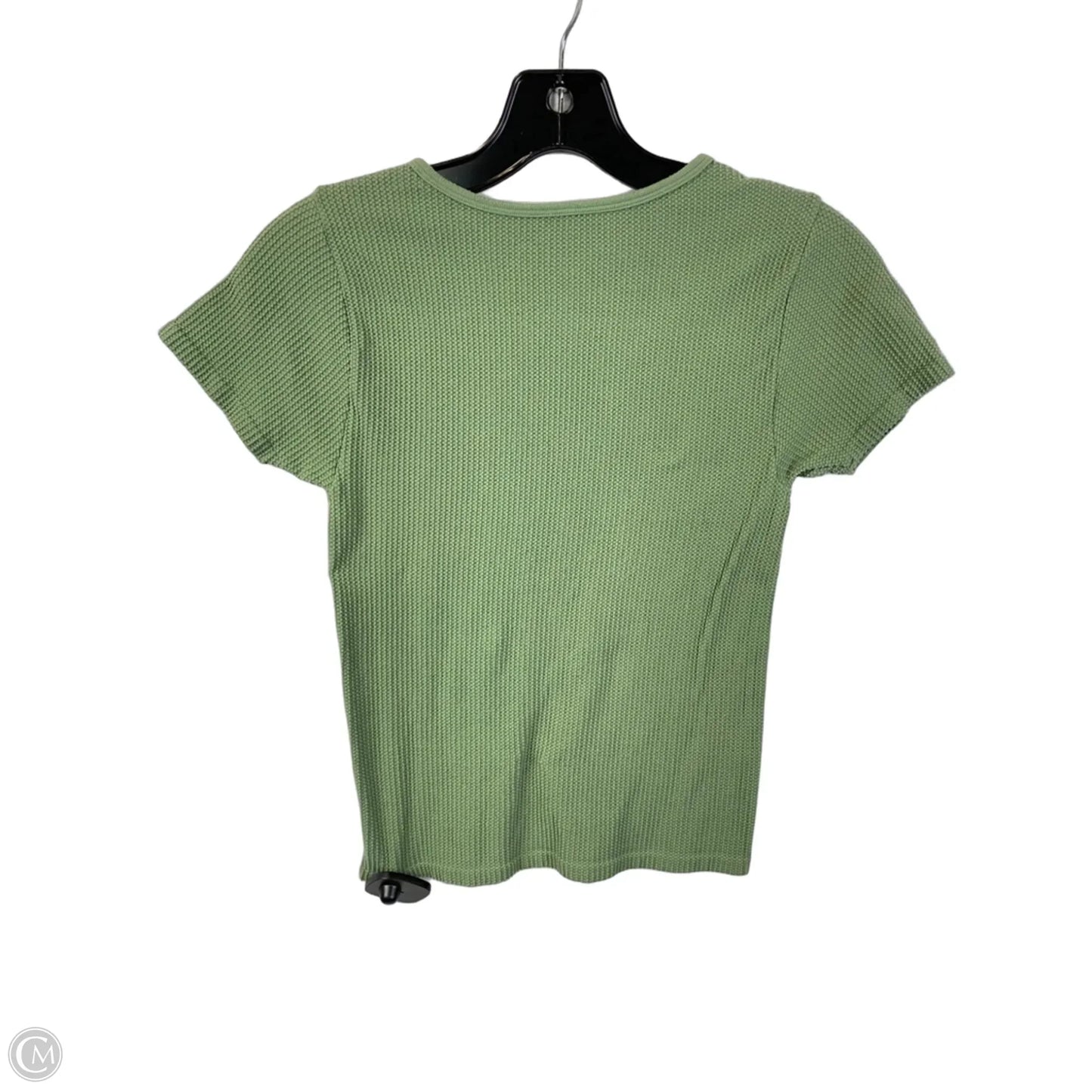 Top Short Sleeve By Free People In Green, Size: M