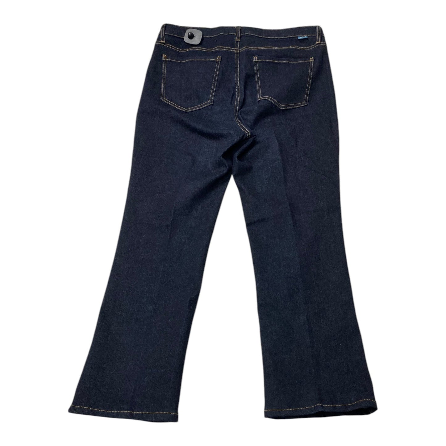 Jeans Straight By Jag In Blue Denim, Size:14P