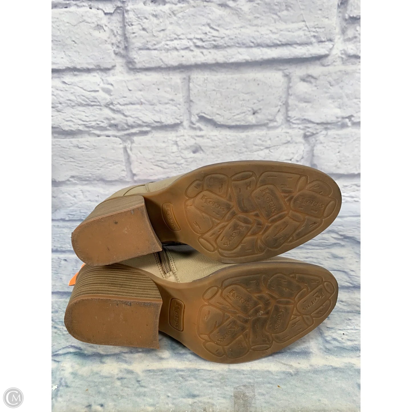 Boots Ankle Heels By Corkys In Tan, Size: 11