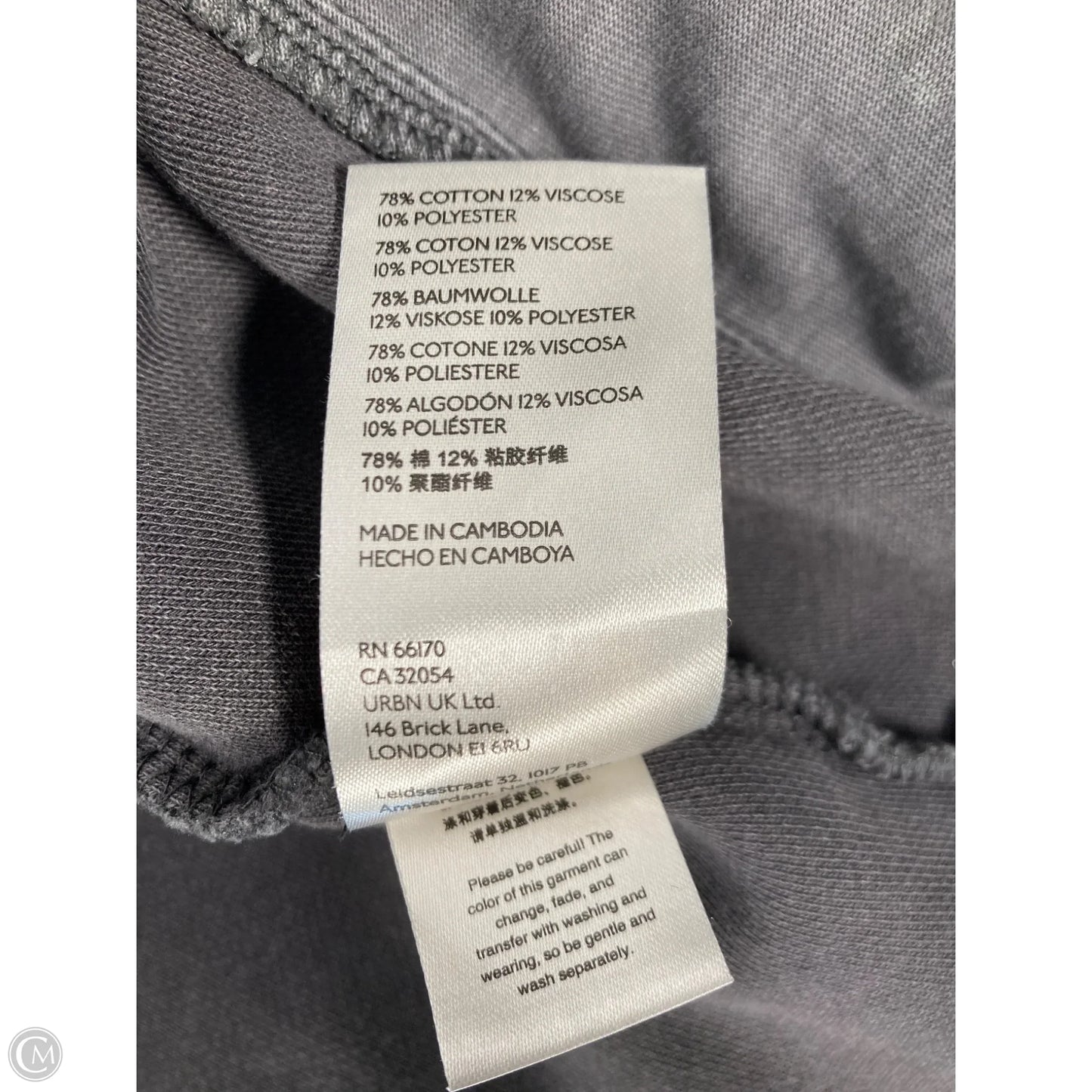 Jacket Shirt By Free People In Grey, Size: L