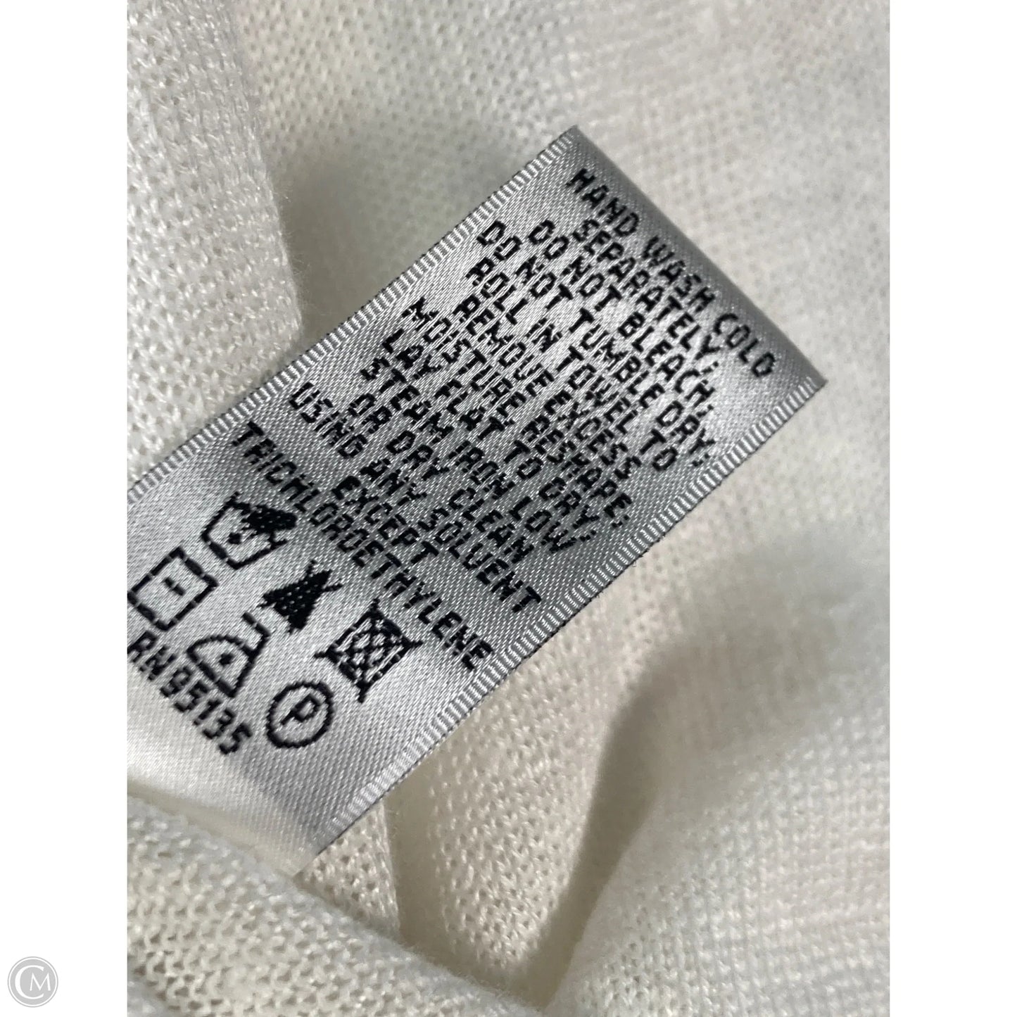 Cardigan Designer By Lafayette 148 In Cream, Size: 2x