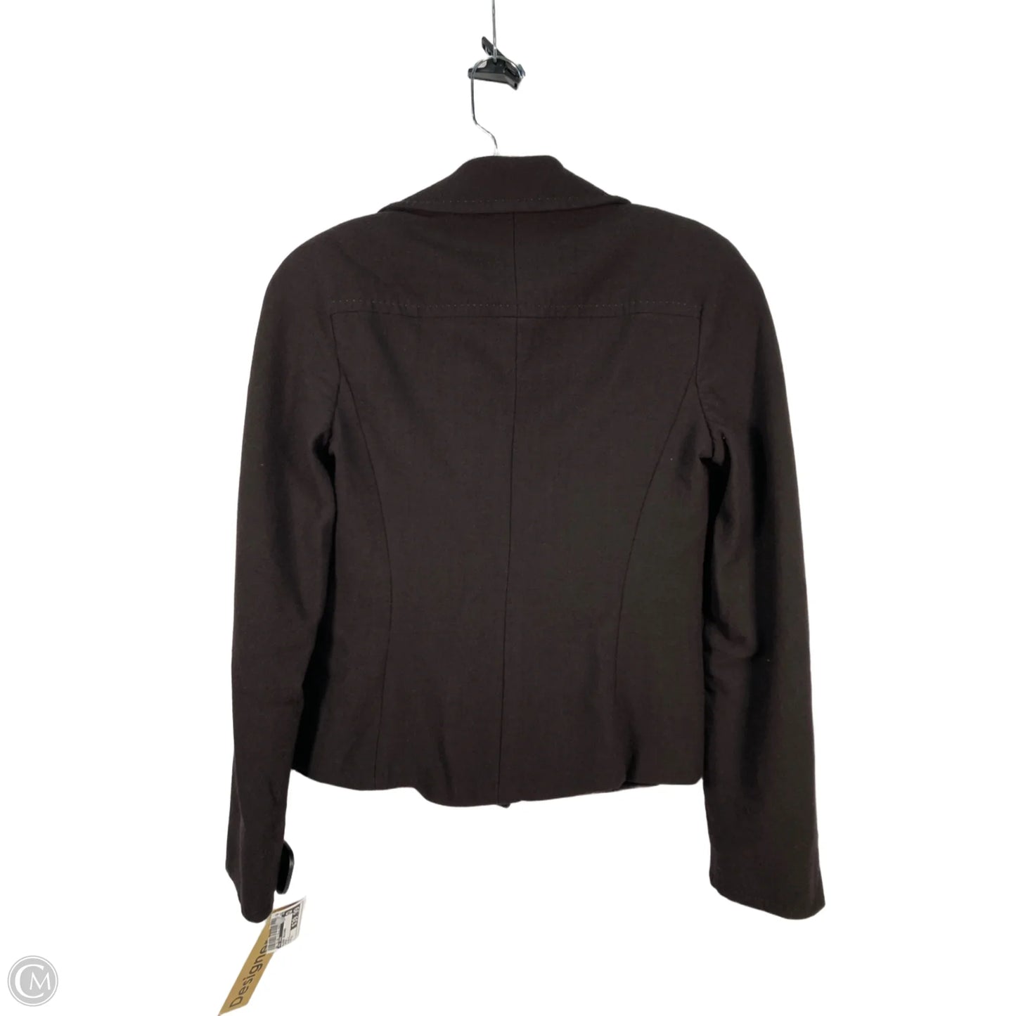 Blazer Designer By Max Mara In Brown, Size: XS