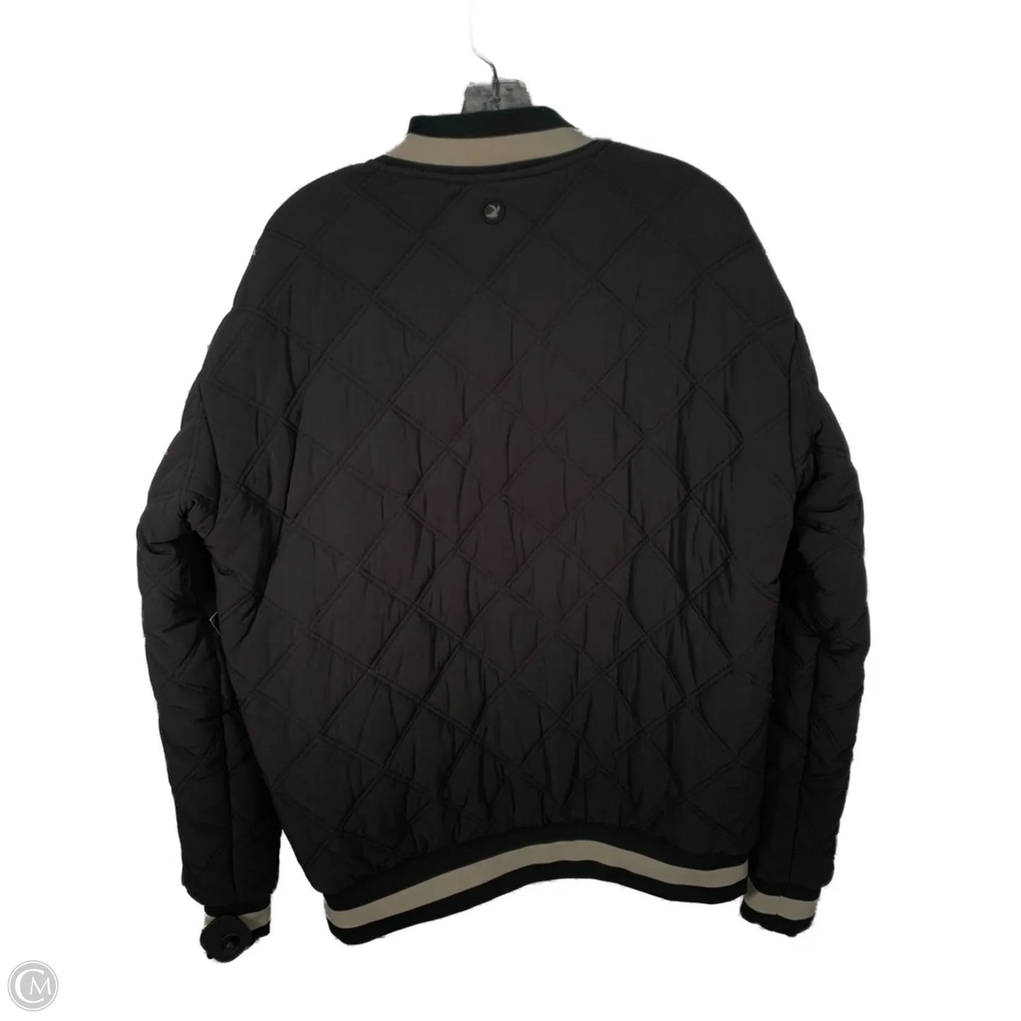 Jacket Puffer & Quilted By Glyder In Black & White, Size: S