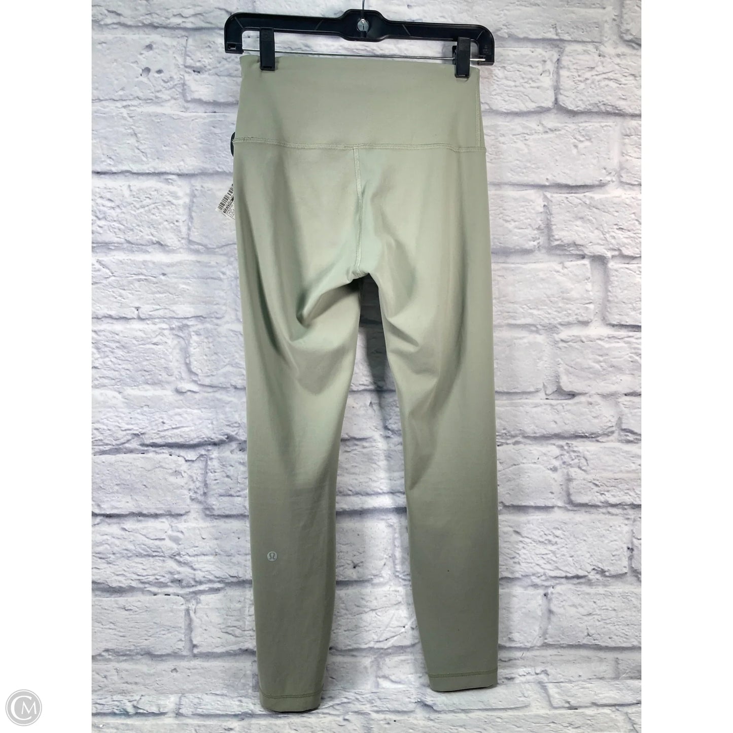 Athletic Leggings By Lululemon In Green, Size: S