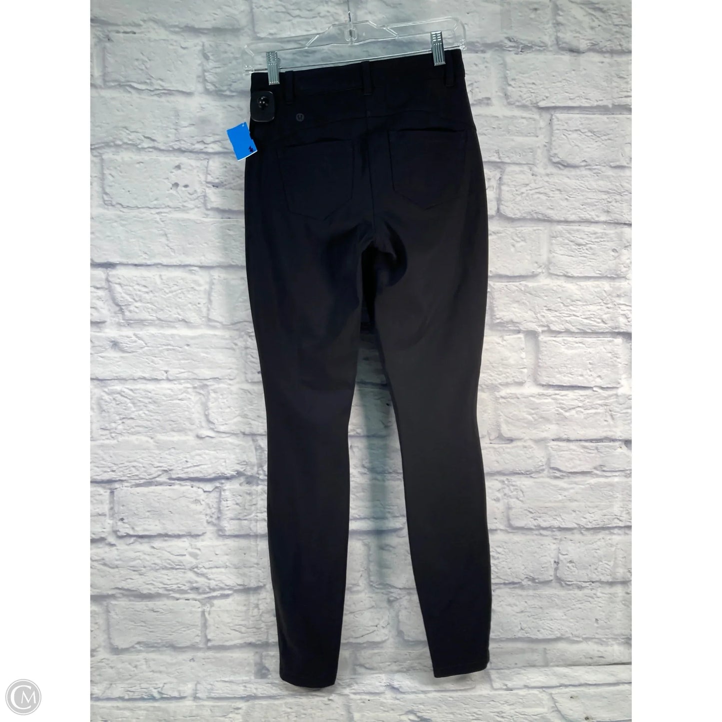 Athletic Pants By Lululemon In Black, Size: Xs
