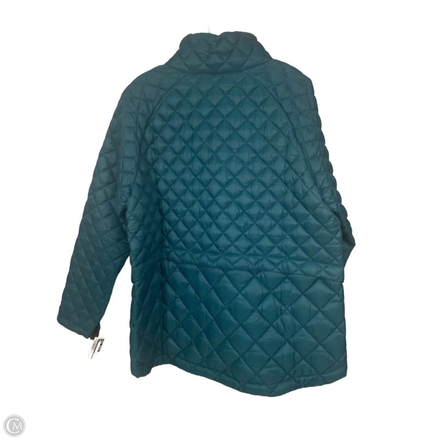 Jacket Puffer & Quilted By Athleta In Teal, Size: L