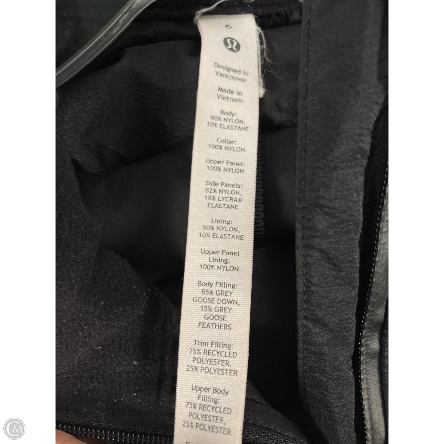 Vest Puffer & Quilted By Lululemon In Black, Size: S