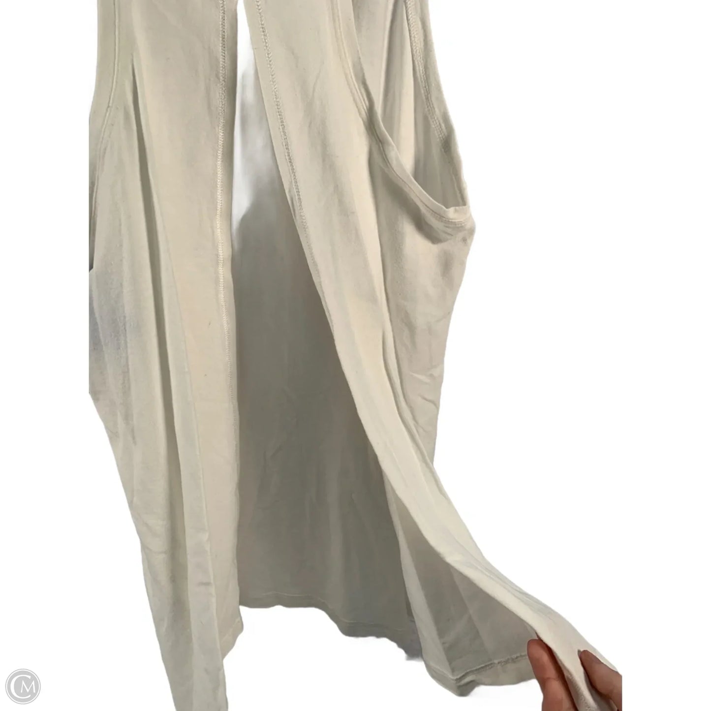 Athletic Tank Top By Lululemon In White, Size: S