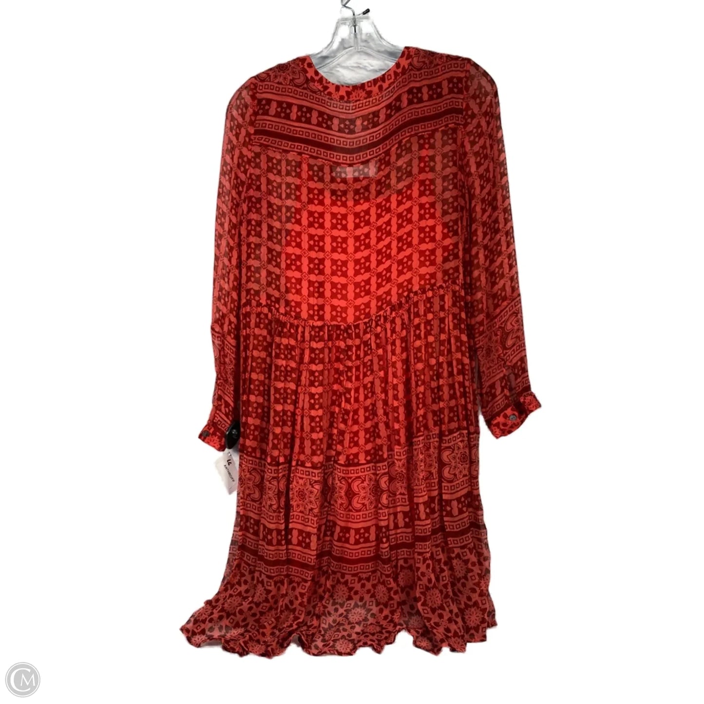 Dress Casual Short By Maeve In Red, Size: Xs