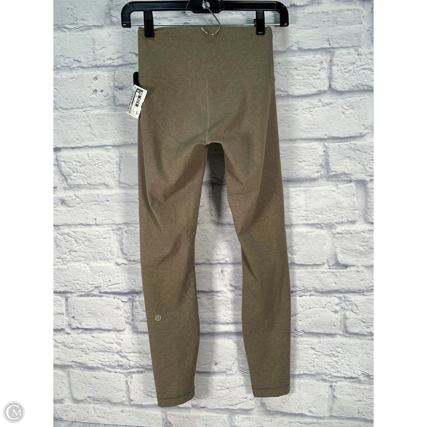 Athletic Leggings By Lululemon In Green, Size: S