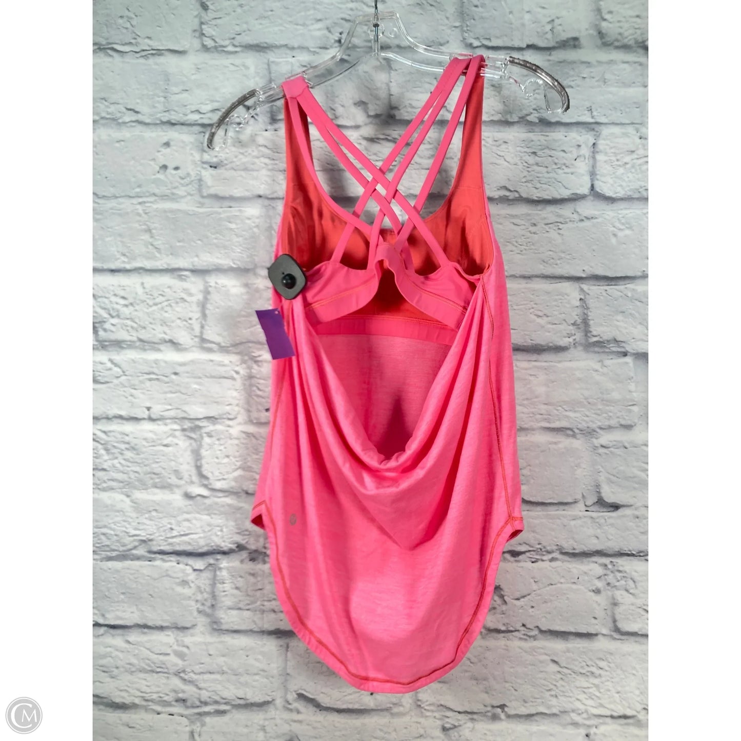 Athletic Tank Top By Lululemon In Pink, Size: S