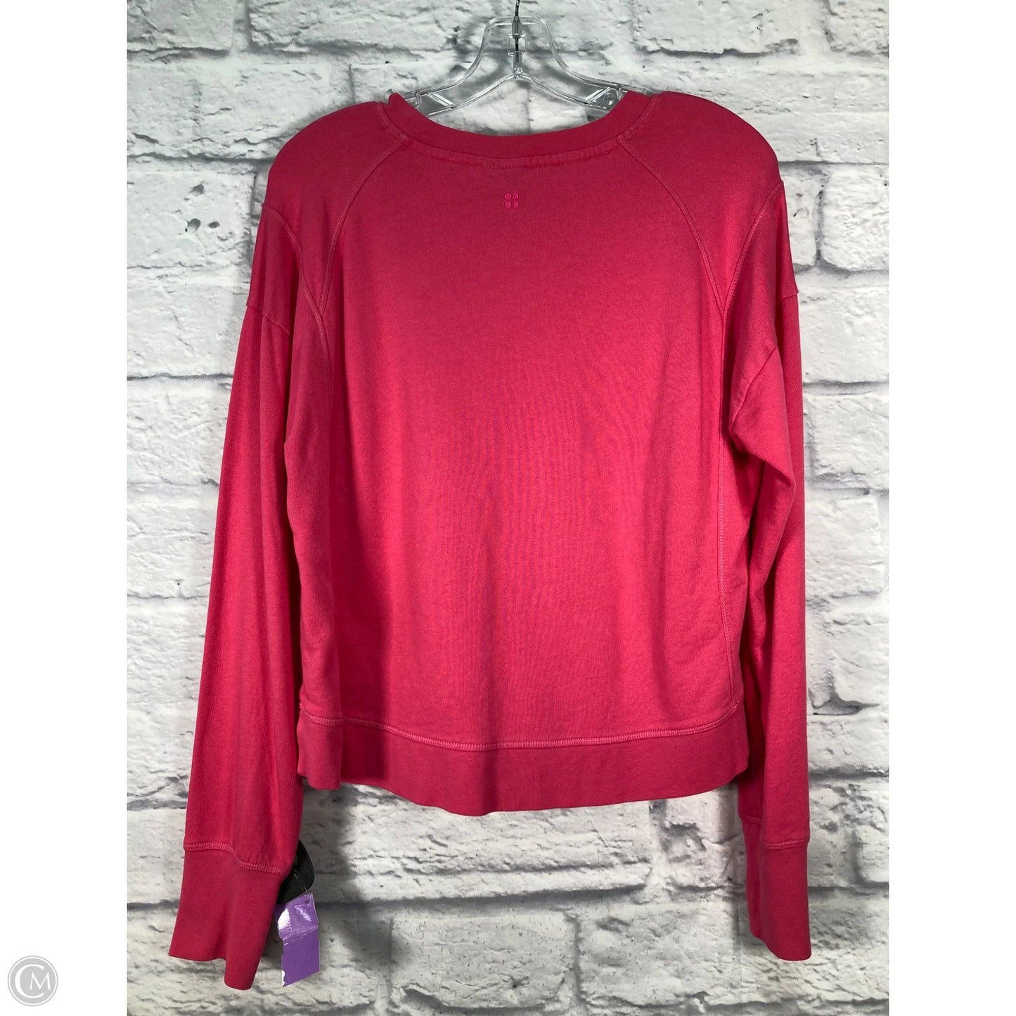 Athletic Sweatshirt Crewneck By Sweaty Betty In Pink, Size: M
