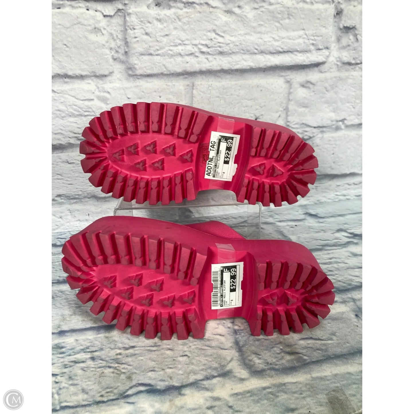 Shoes Heels Platform By Jeffrey Campbell In Pink, Size: 8