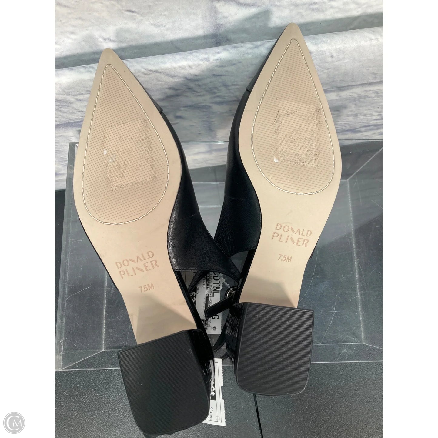 Shoes Flats By Donald Pliner In Black, Size: 7.5