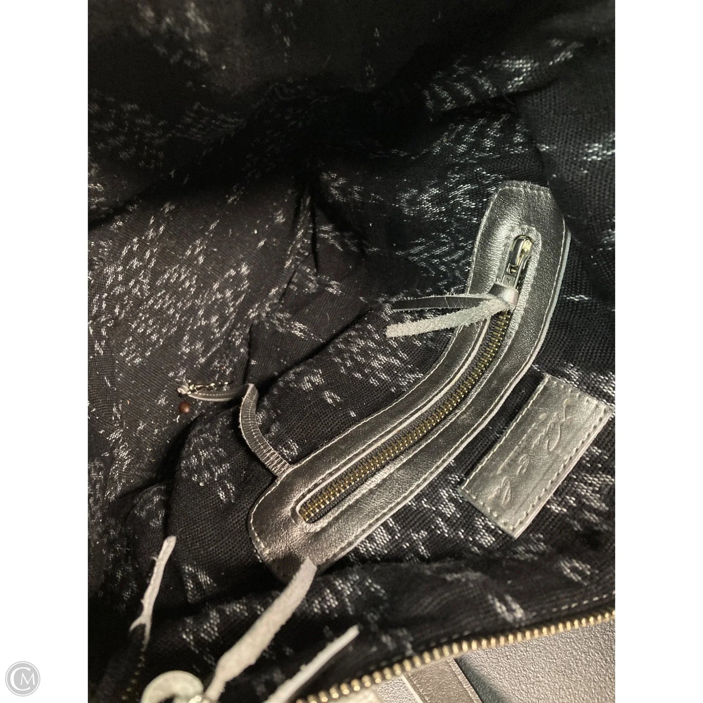 Handbag Leather By Clothes Mentor, Size: Large