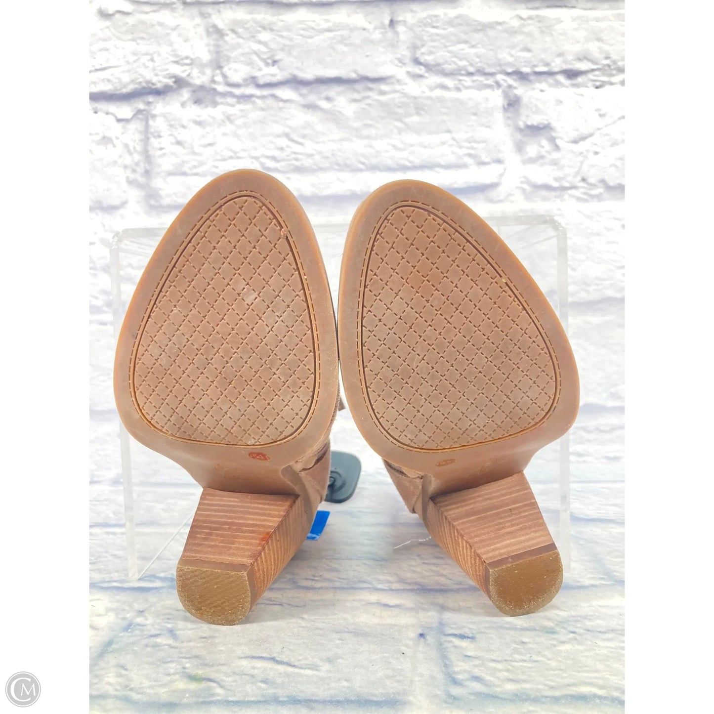 Boots Ankle Heels By Jessica Simpson In Brown, Size: 8.5