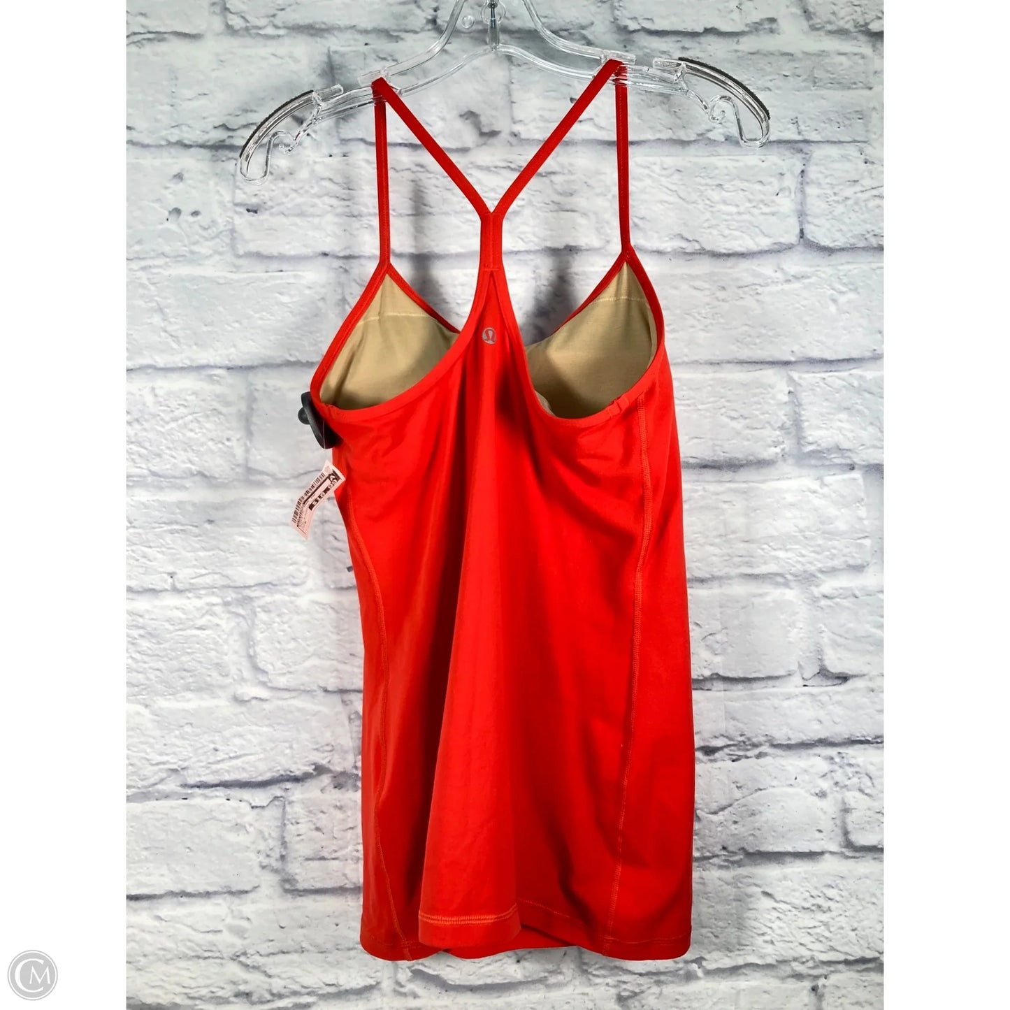 Athletic Tank Top By Lululemon In Red, Size: M