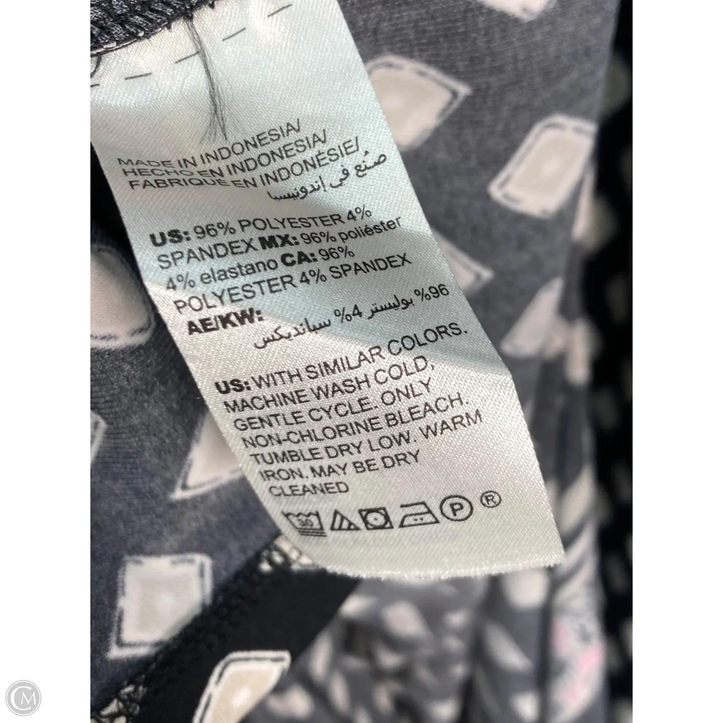 Dress Casual Maxi By Chicos In Black & Tan, Size: L