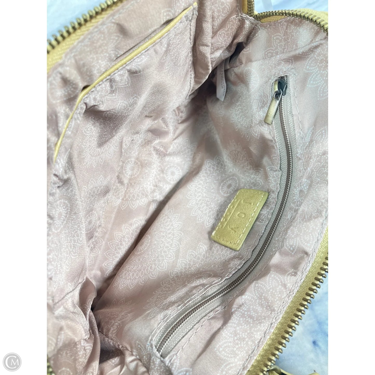 Clutch Leather By Joy Susan, Size: Small