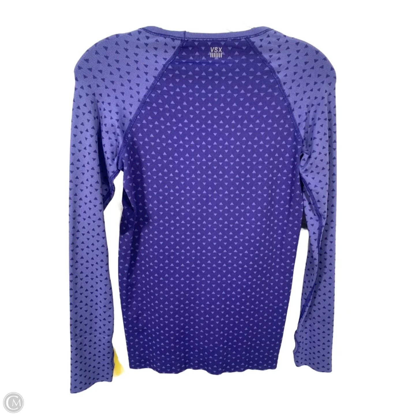 Athletic Top Long Sleeve Crewneck By Victorias Secret In Purple, Size: Xs
