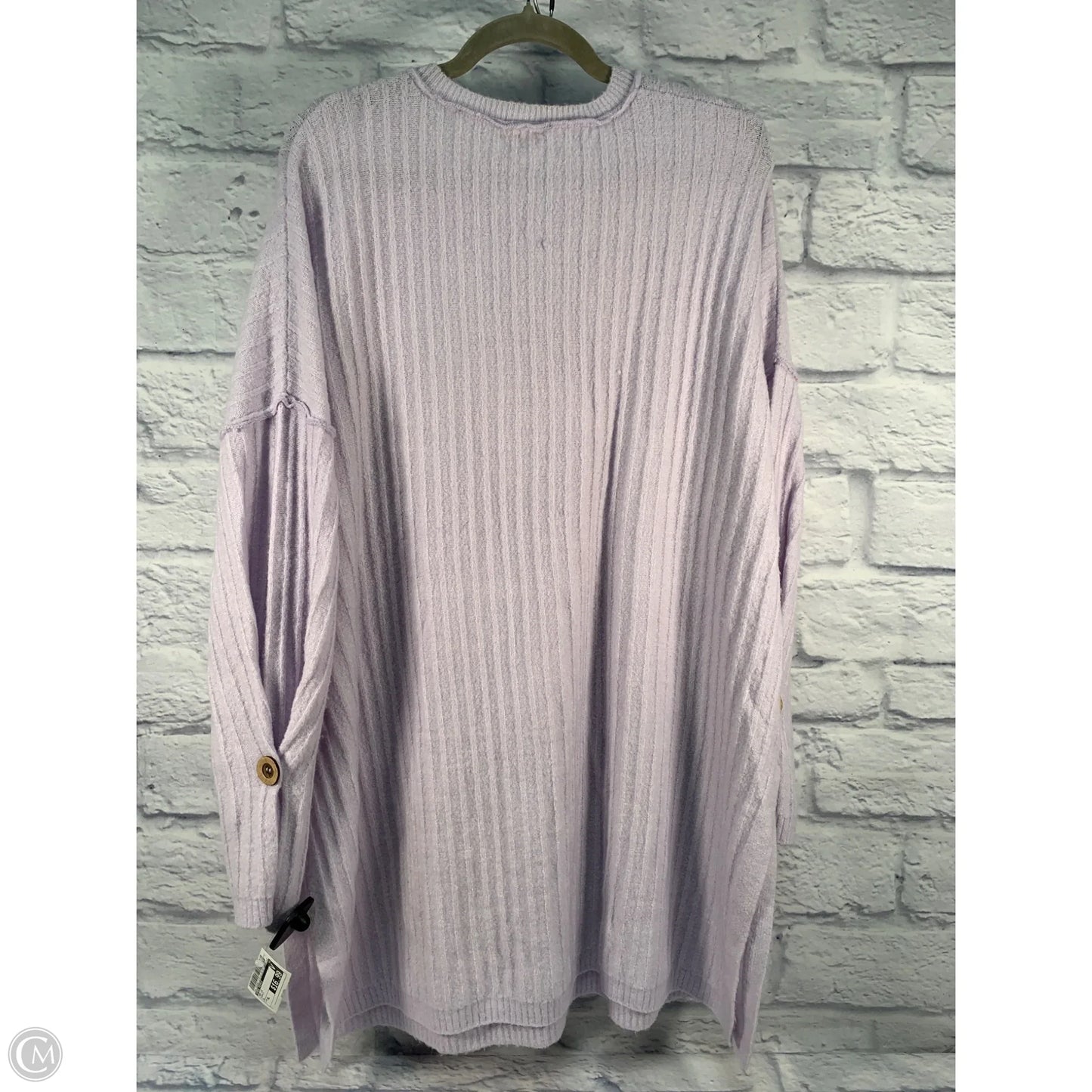 Top Long Sleeve By Free People In Purple, Size: Xl
