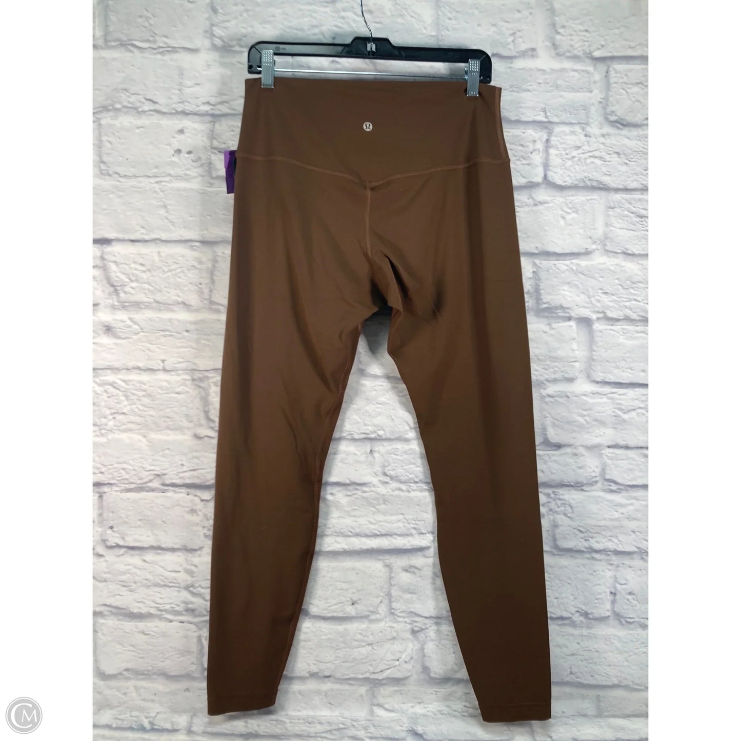 Athletic Leggings By Lululemon In Brown, Size: 12