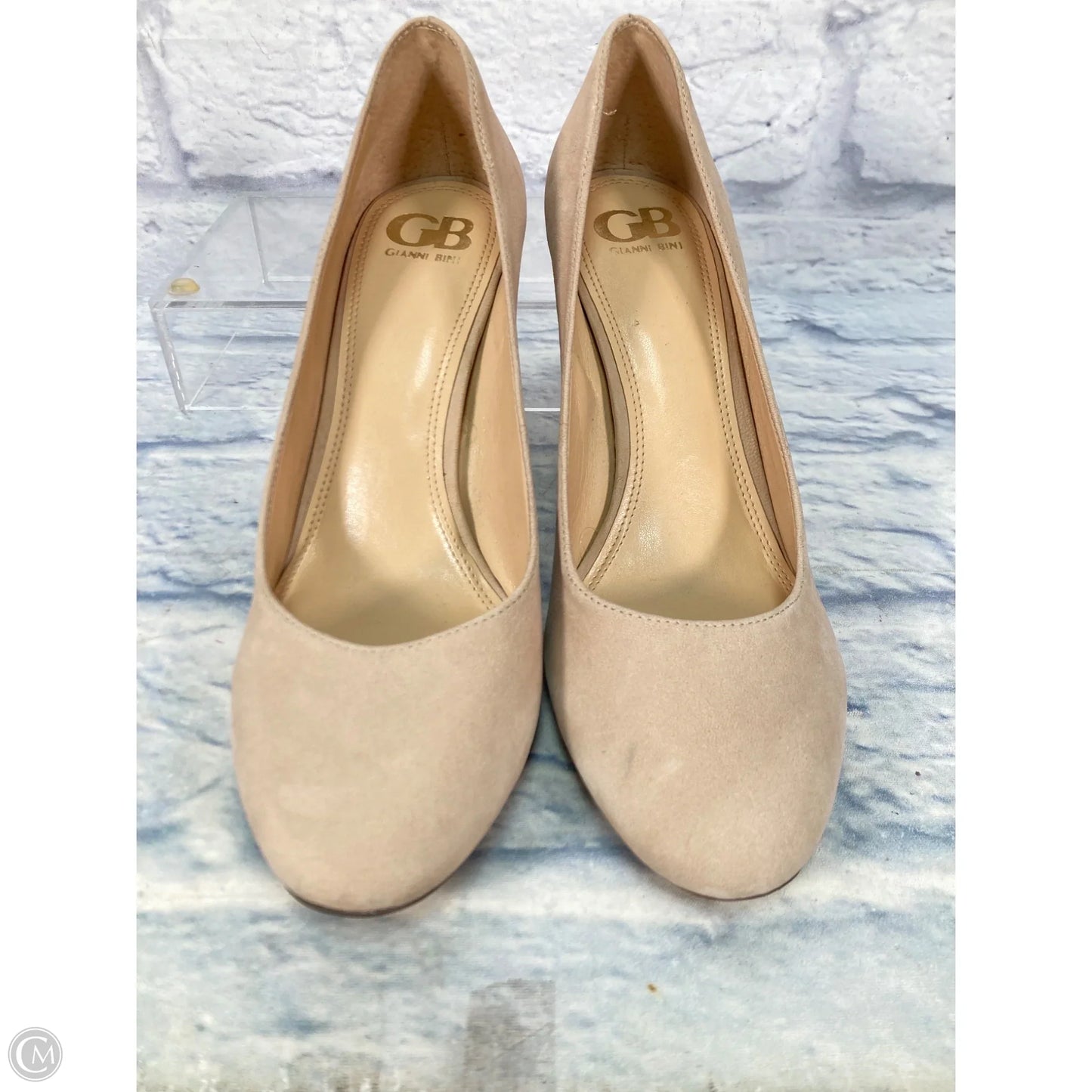 Shoes Heels Block By Gianni Bini In Tan, Size: 9