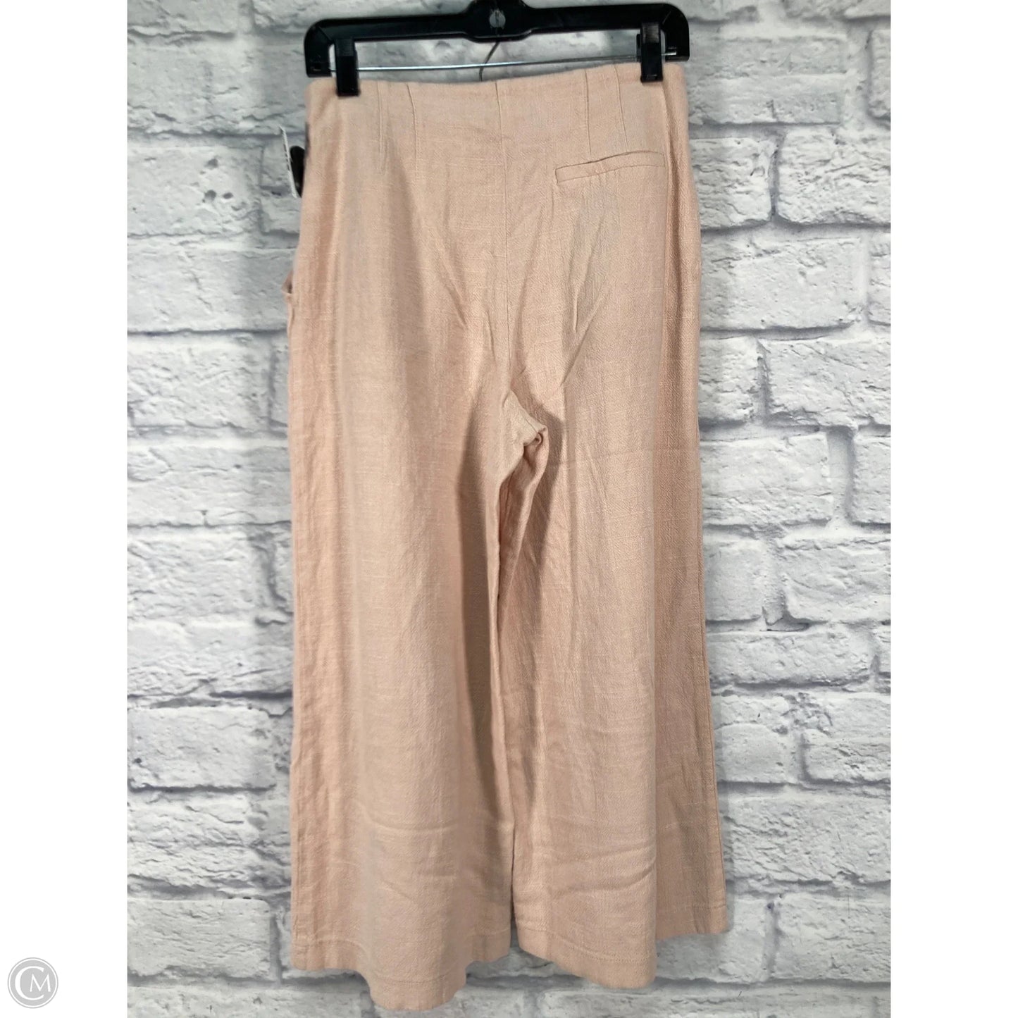 Pants Wide Leg By Topshop In Pink, Size: 4