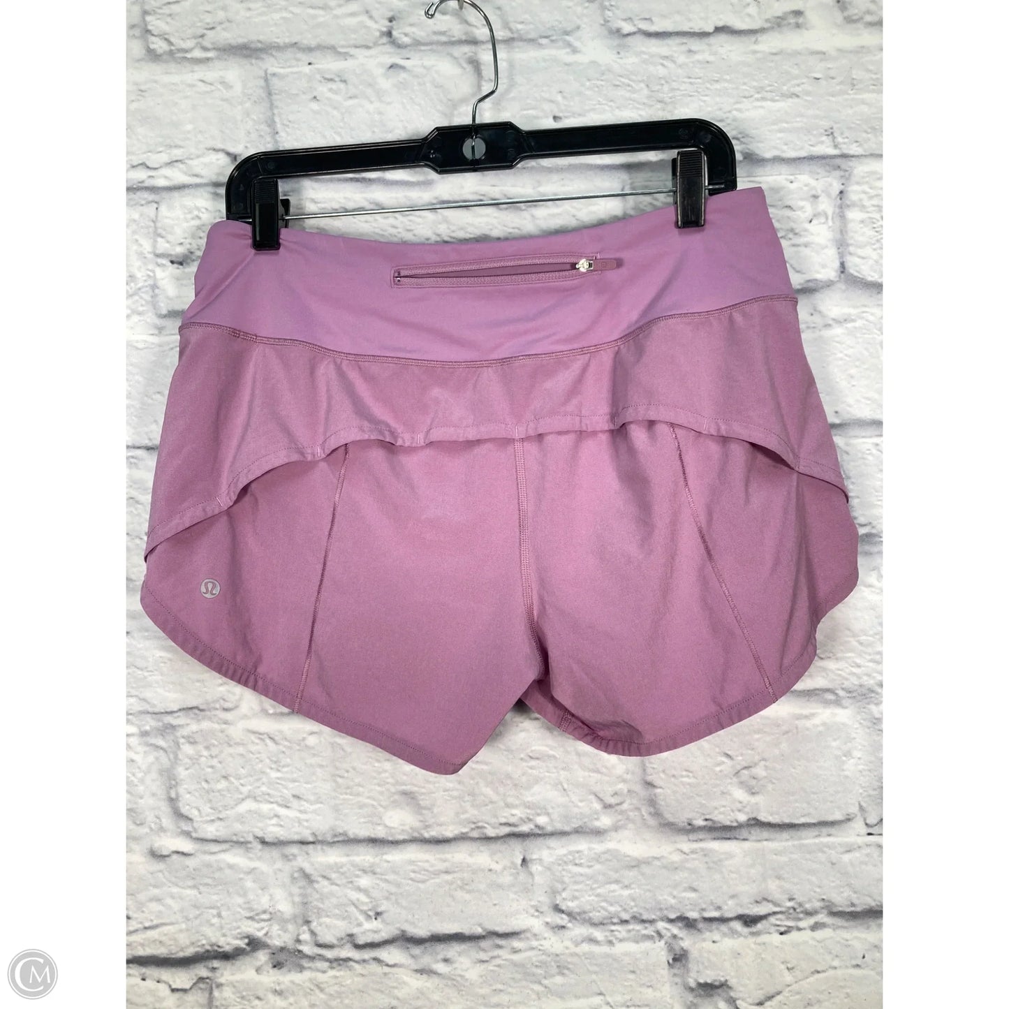 Athletic Shorts By Lululemon In Purple, Size: 8
