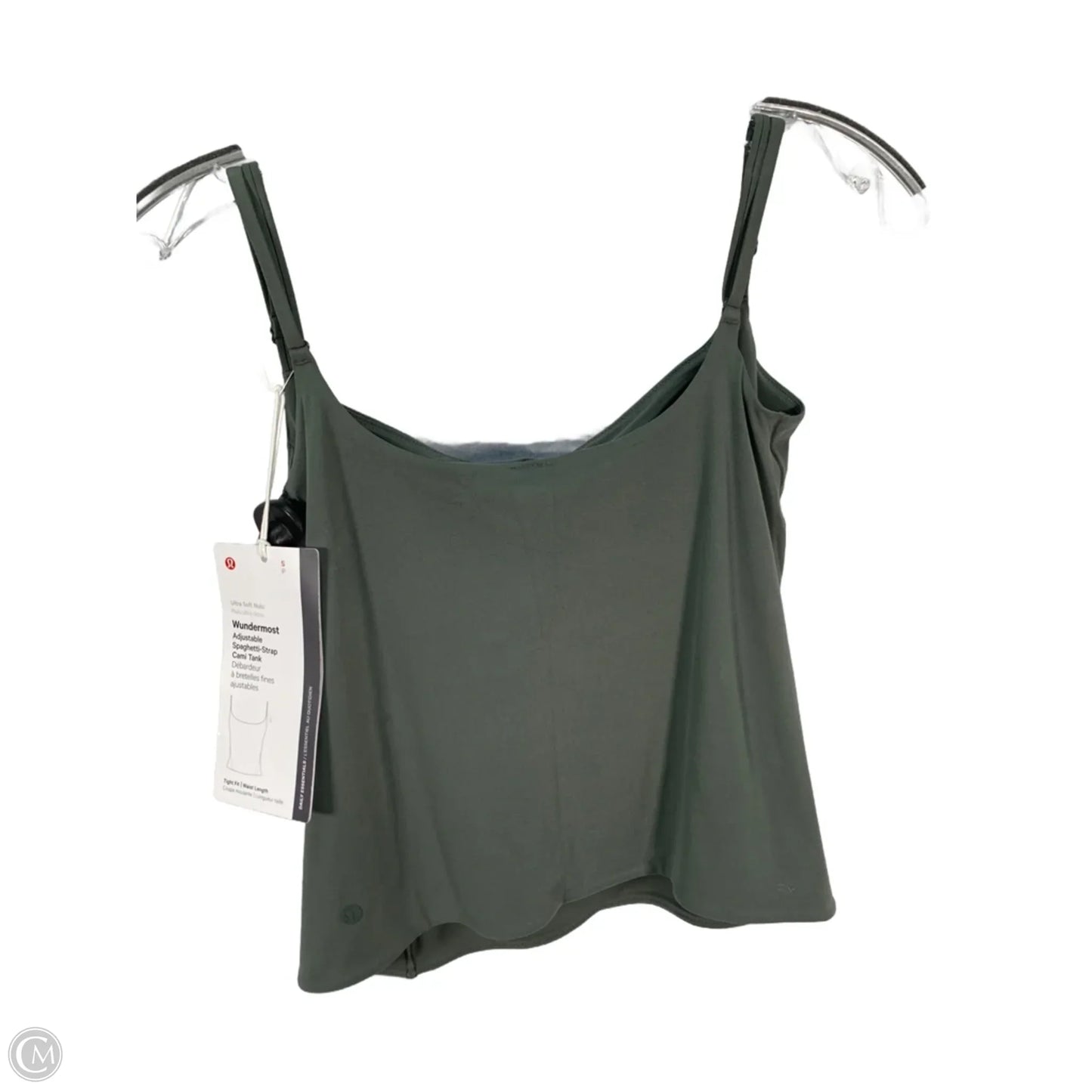 Athletic Tank Top By Lululemon In Green, Size: S