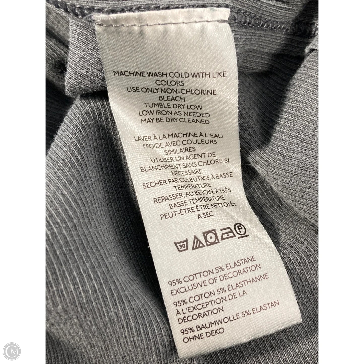 Top Long Sleeve By We The Free In Grey, Size: M