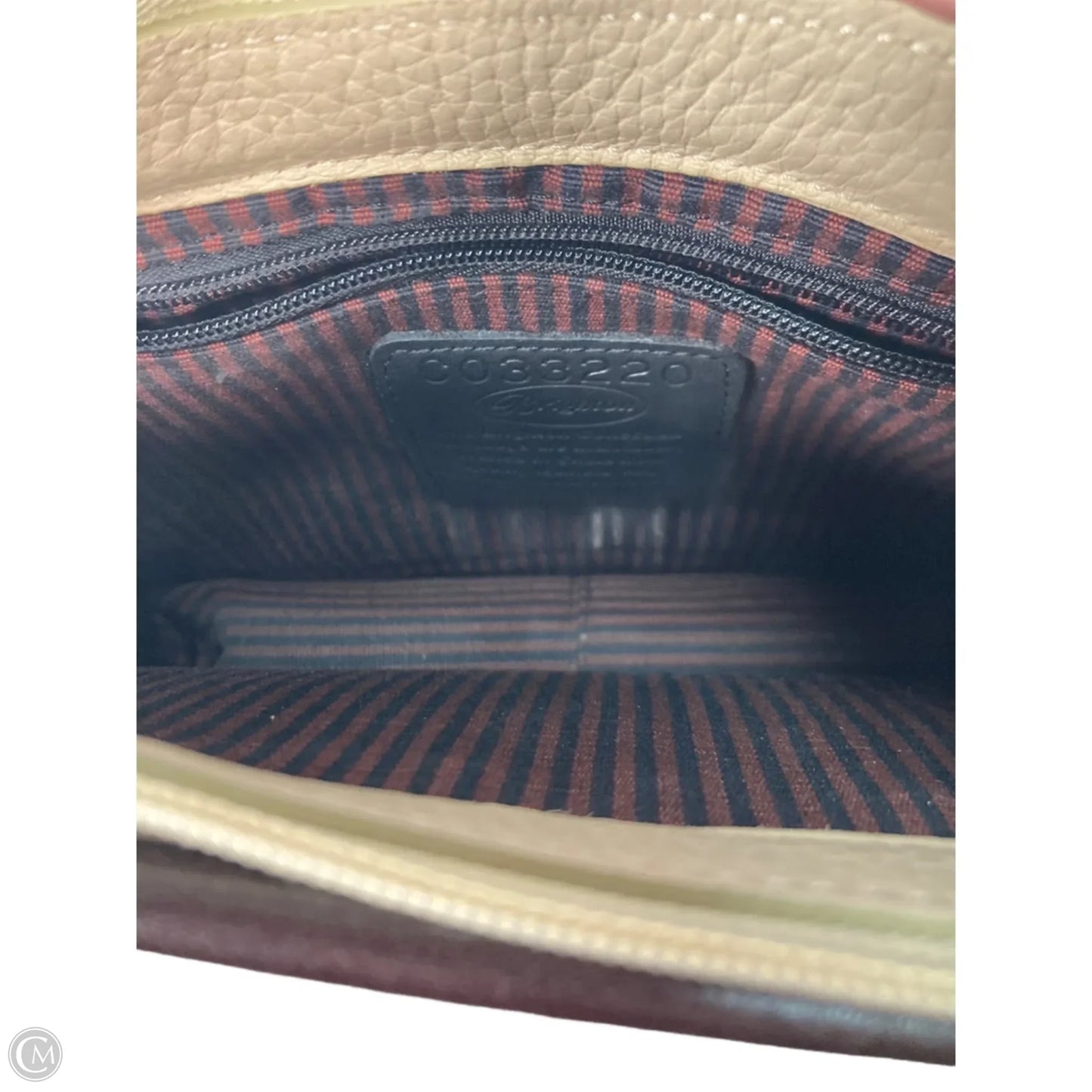 Handbag Leather By Brighton, Size: Medium