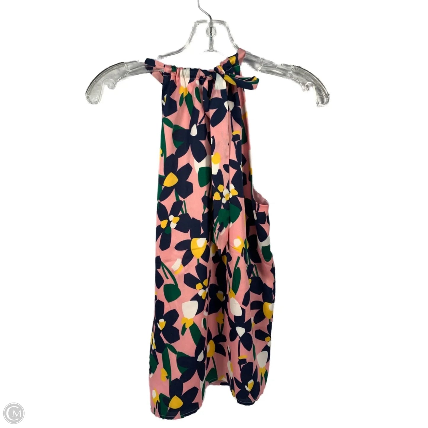 Top Sleeveless By Trina Turk In Blue & Pink, Size: M