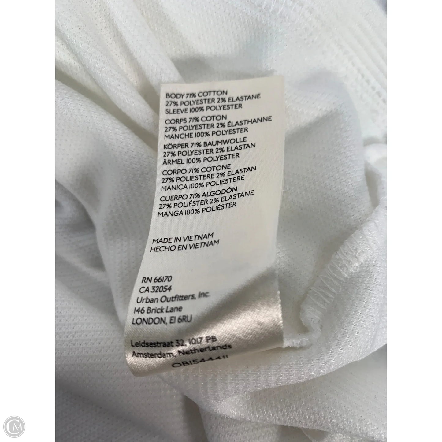 Top Long Sleeve By Maeve In Cream, Size: L